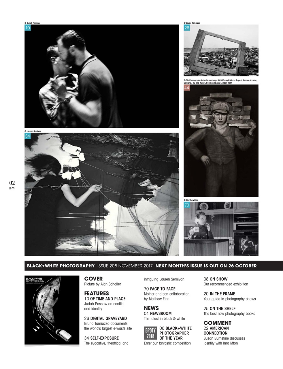 Black+White Photography Preview Pages