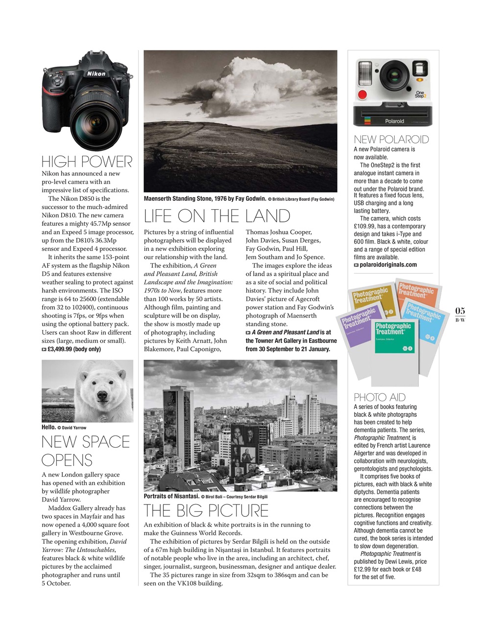 Black+White Photography Preview Pages