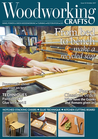 Woodworking Crafts Magazine issue October  2017