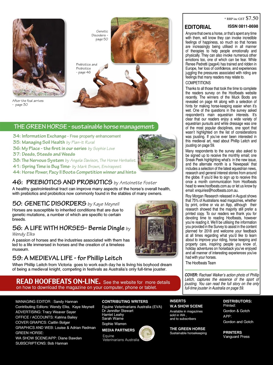 Hoofbeats Preview Pages