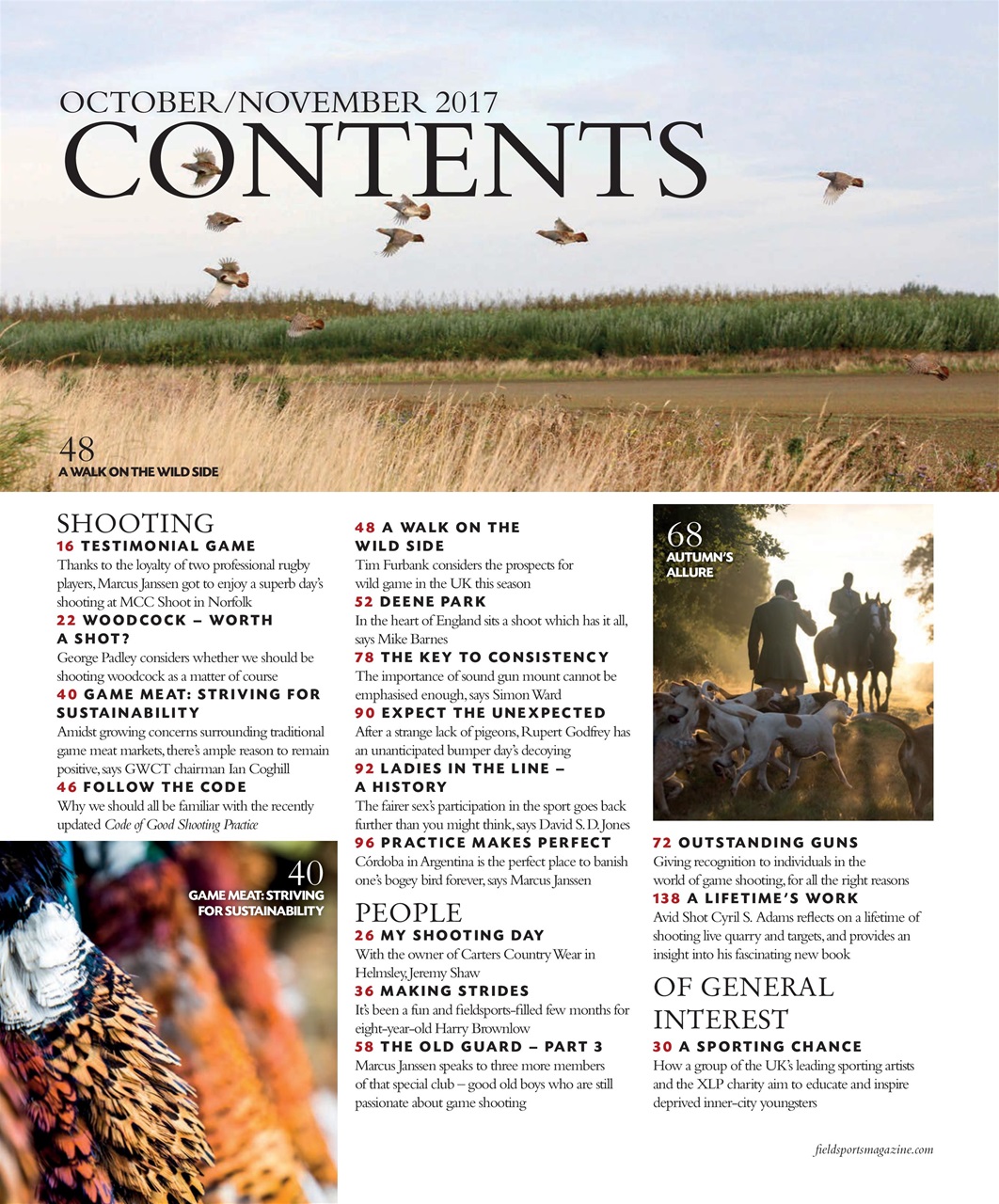 Fieldsports Journal Preview Pages