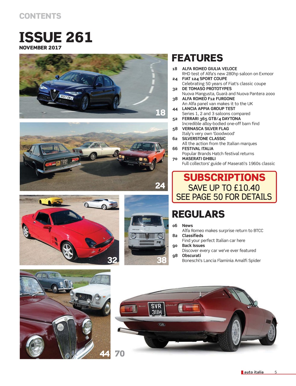 AutoItalia Magazine Preview Pages