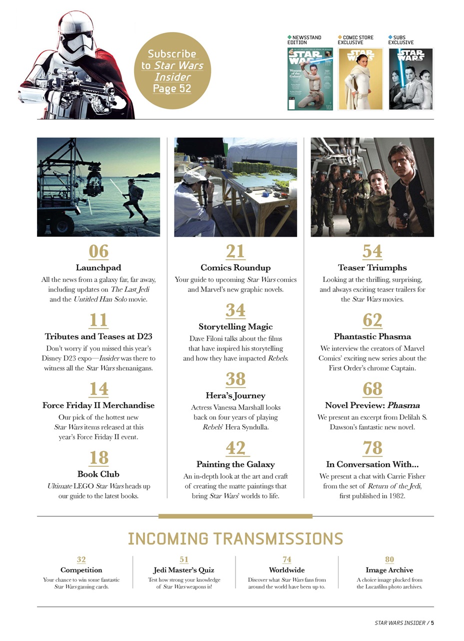 Star Wars Insider Preview Pages