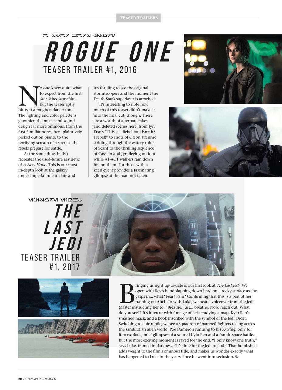 Star Wars Insider Preview Pages