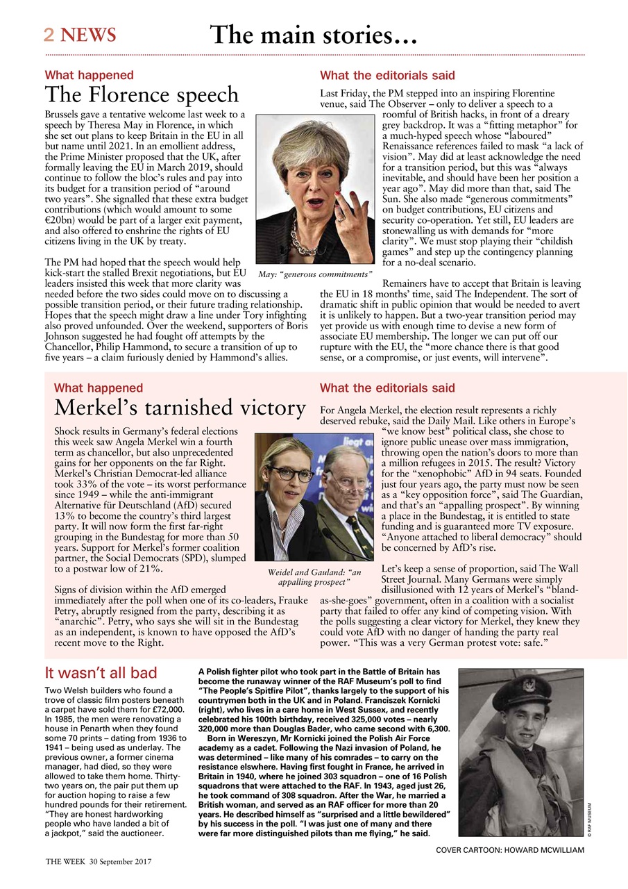 The Week Preview Pages