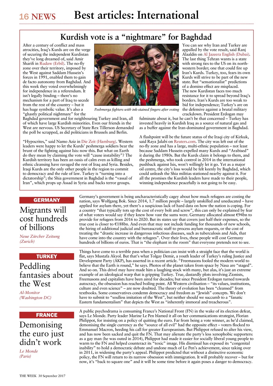 The Week Preview Pages