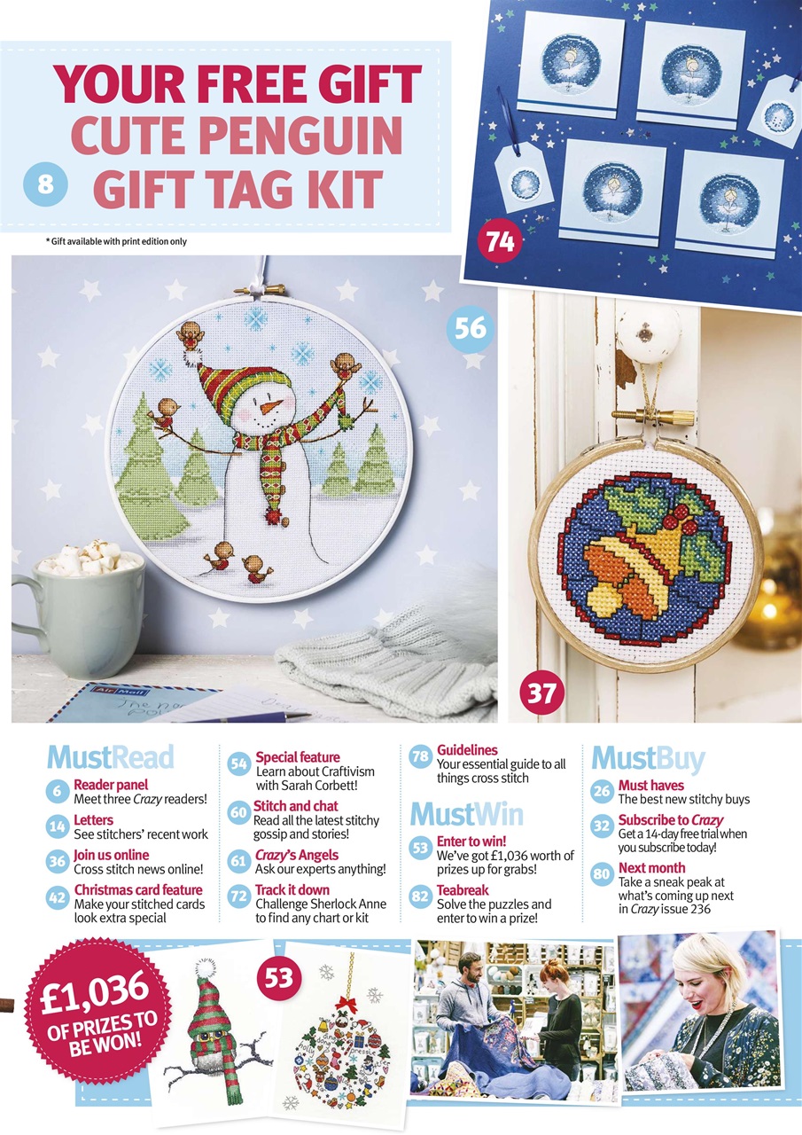 Cross Stitch Crazy Preview Pages
