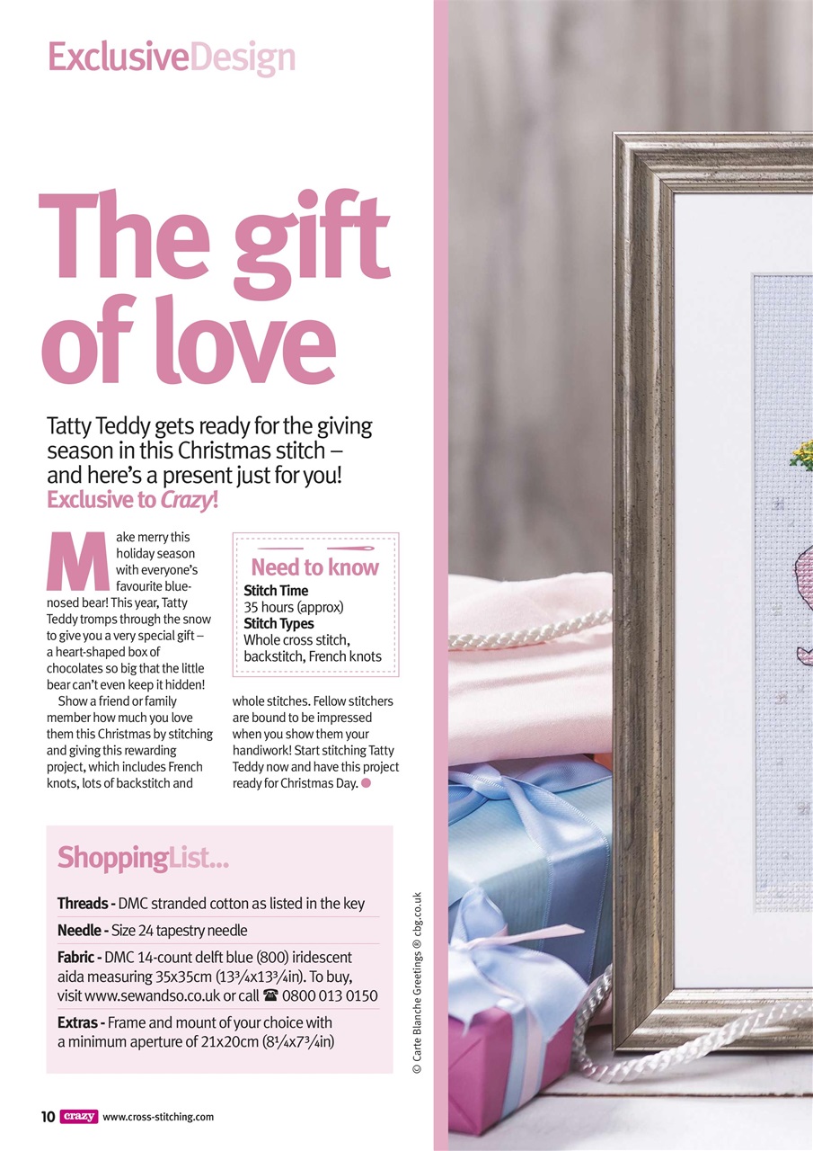 Cross Stitch Crazy Preview Pages