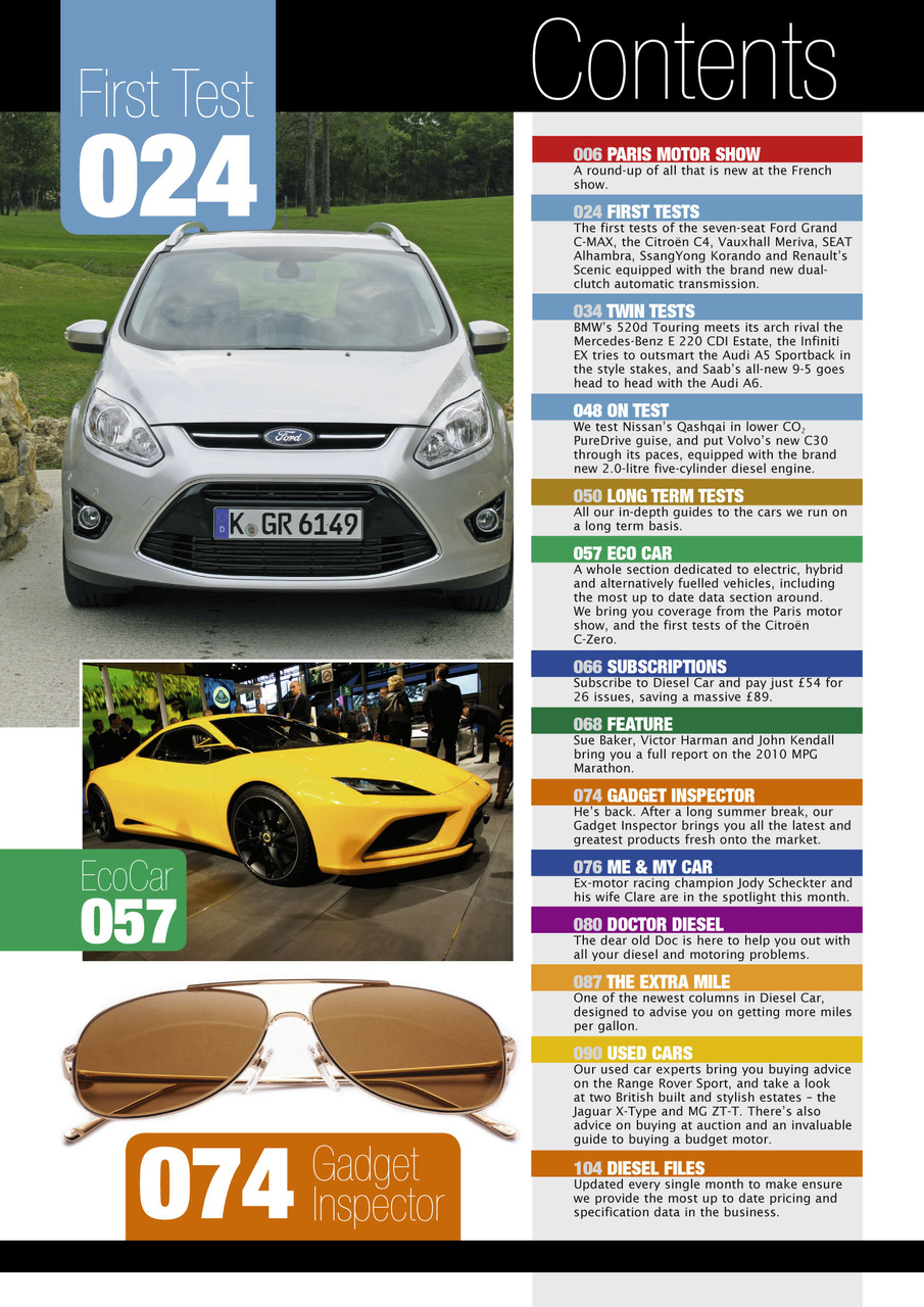 Diesel&EcoCar Magazine Preview Pages