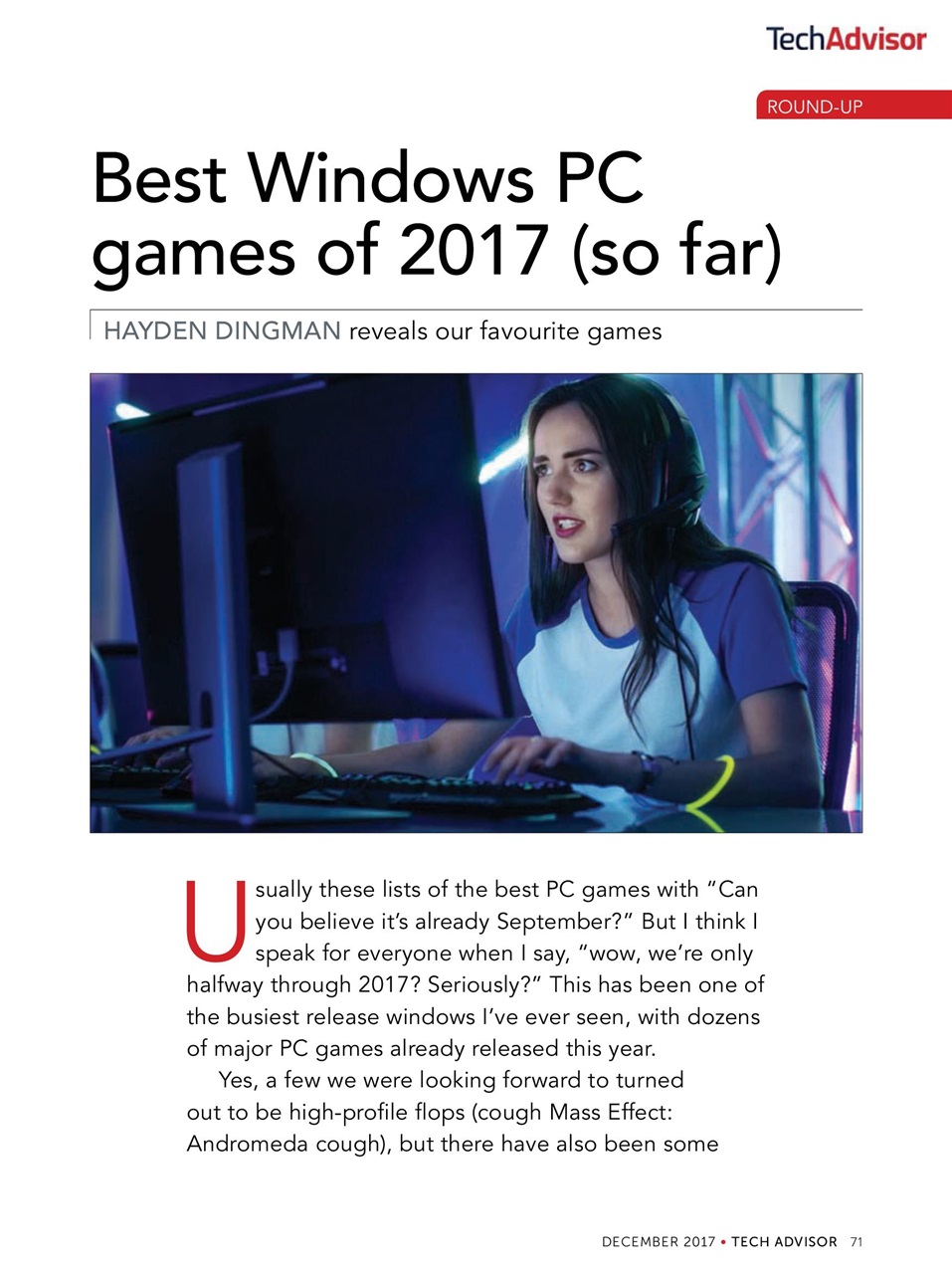 Tech Advisor Preview Pages