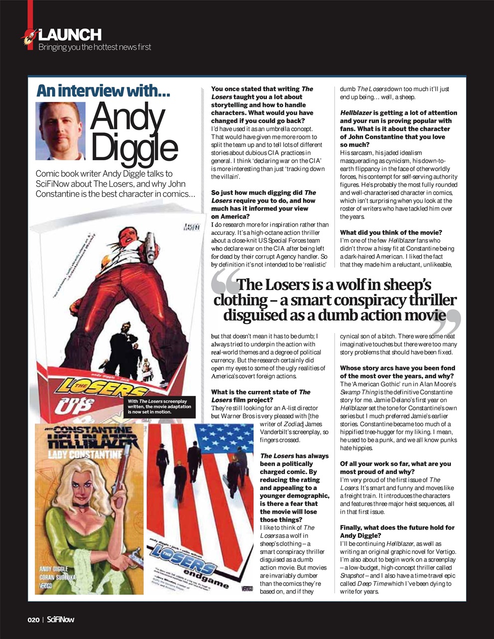 SciFiNow Preview Pages