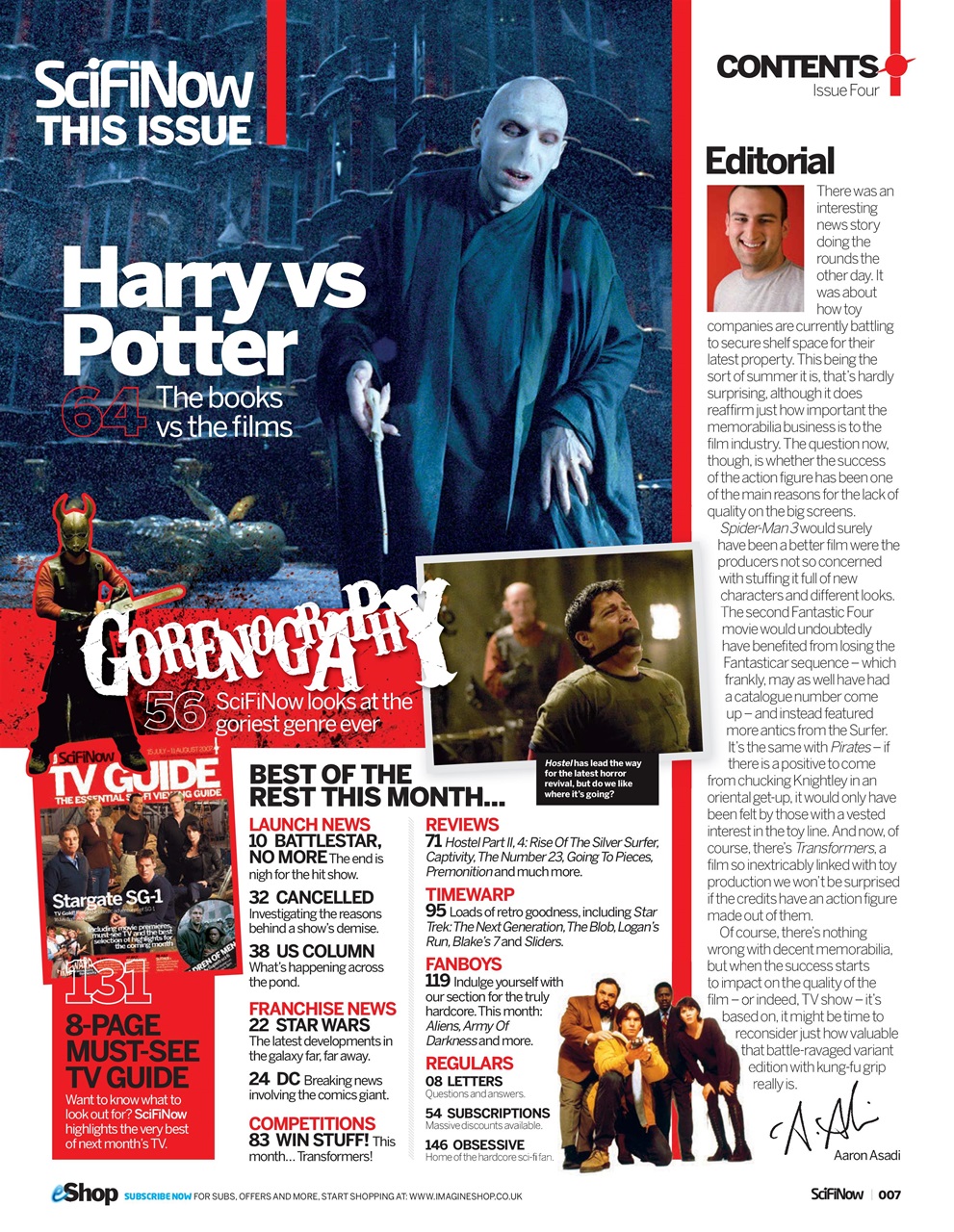 SciFiNow Preview Pages