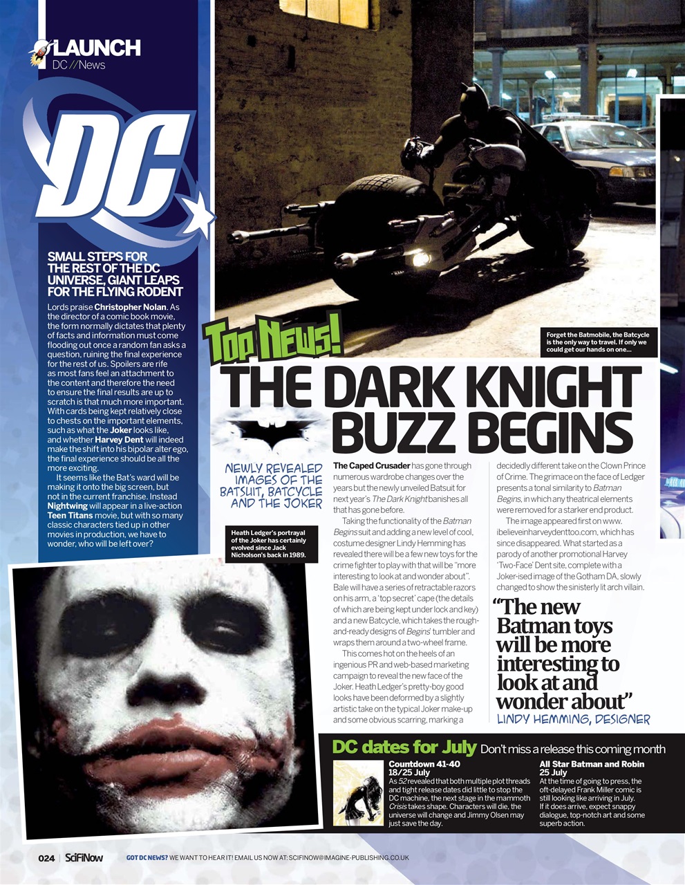 SciFiNow Preview Pages