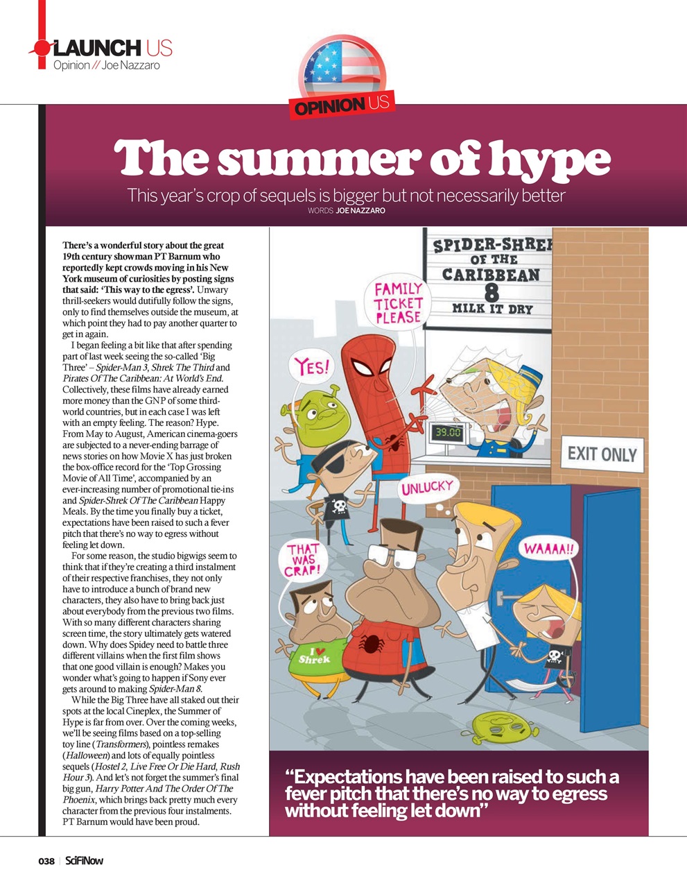 SciFiNow Preview Pages