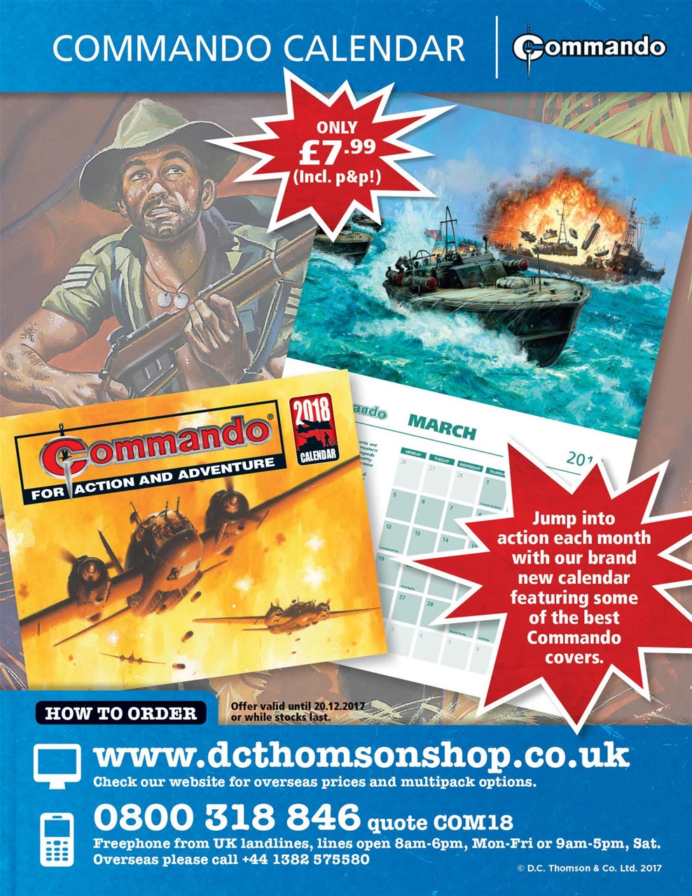 Commando Preview Pages