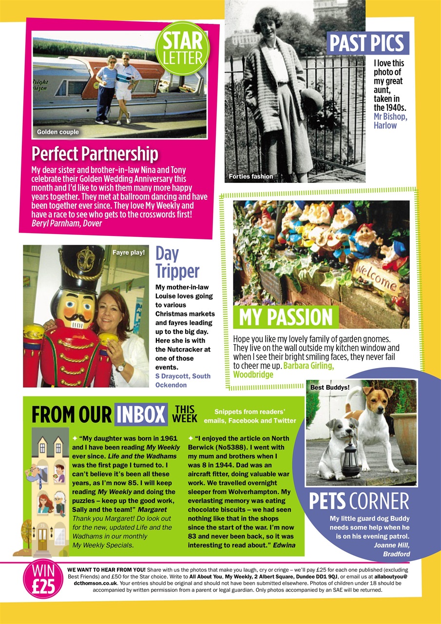 My Weekly Preview Pages