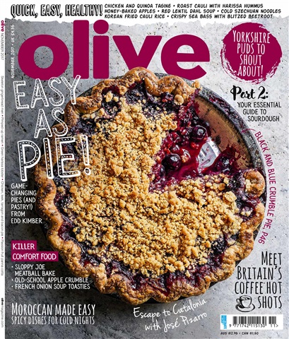 Olive Magazine issue November 2017