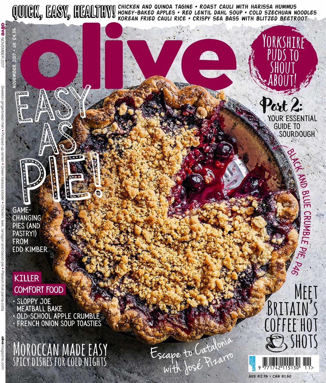 Olive Magazine Preview Pages