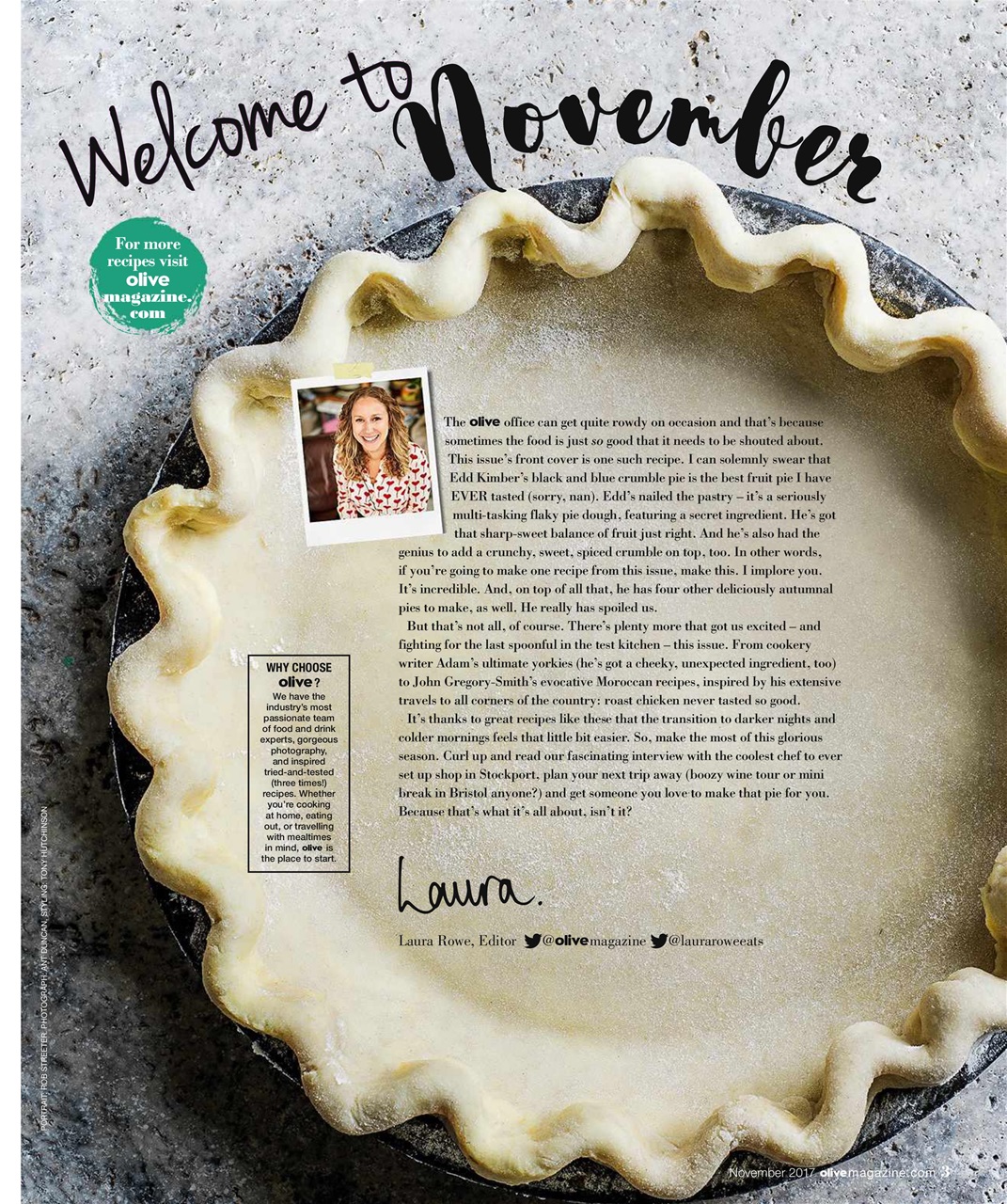 Olive Magazine Preview Pages