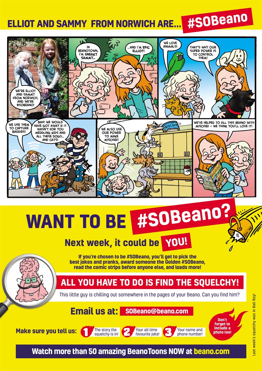 Beano Preview Pages