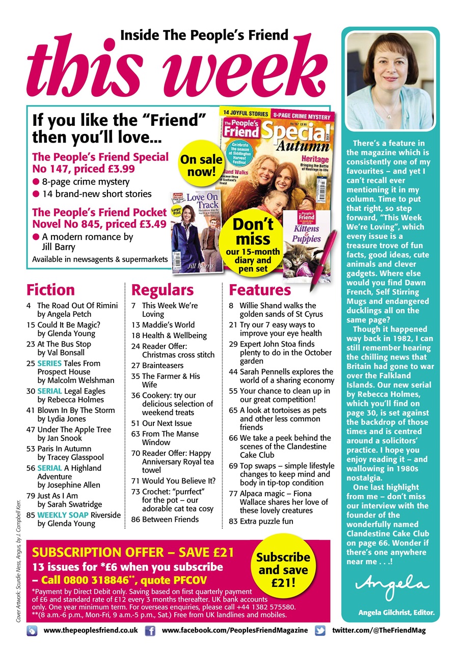 The People’s Friend Preview Pages
