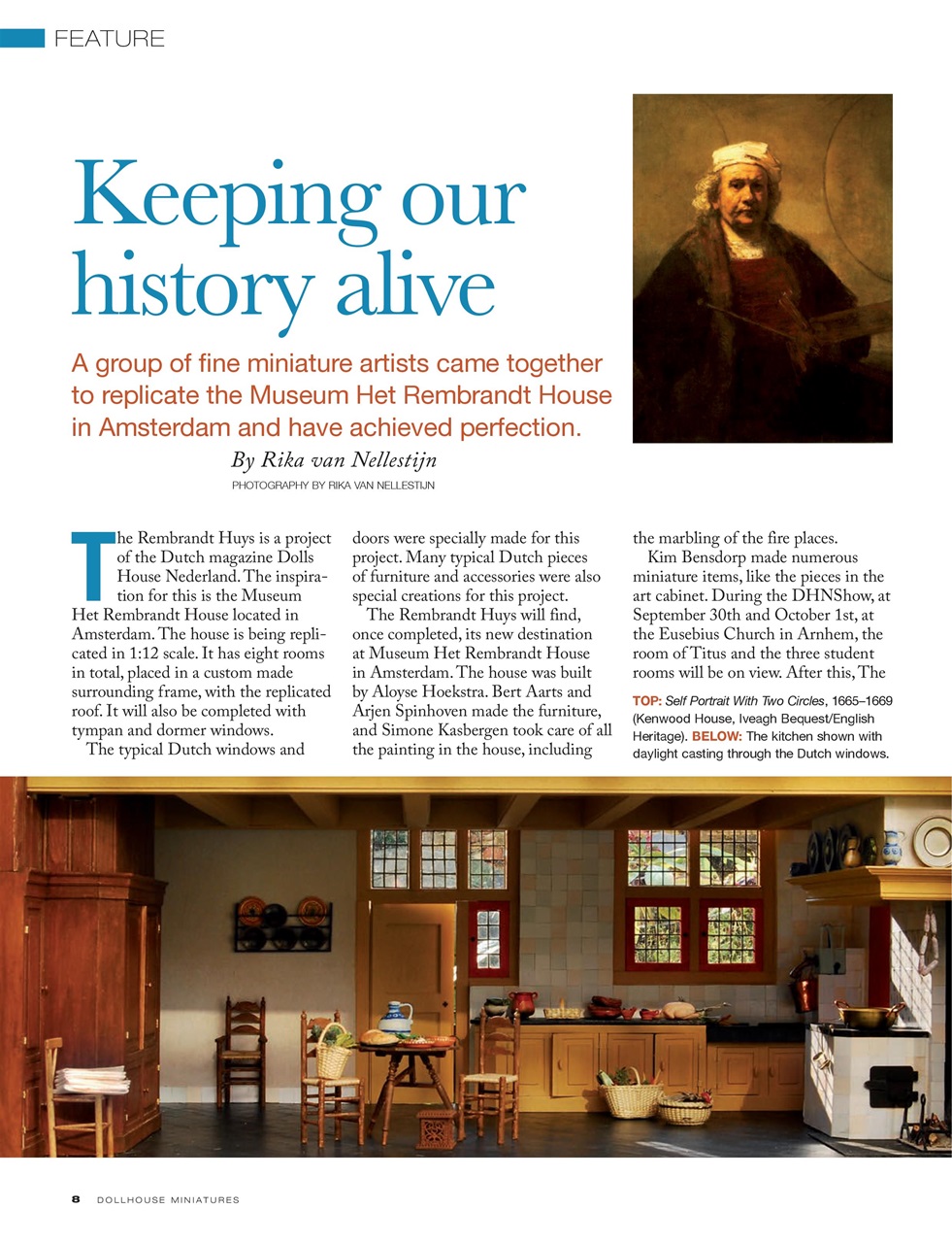 Dollhouse Miniatures Preview Pages