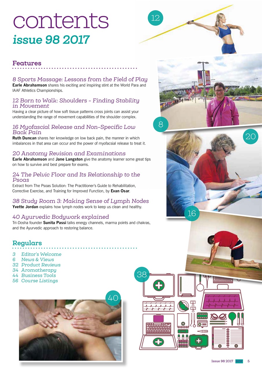 Massage World Preview Pages