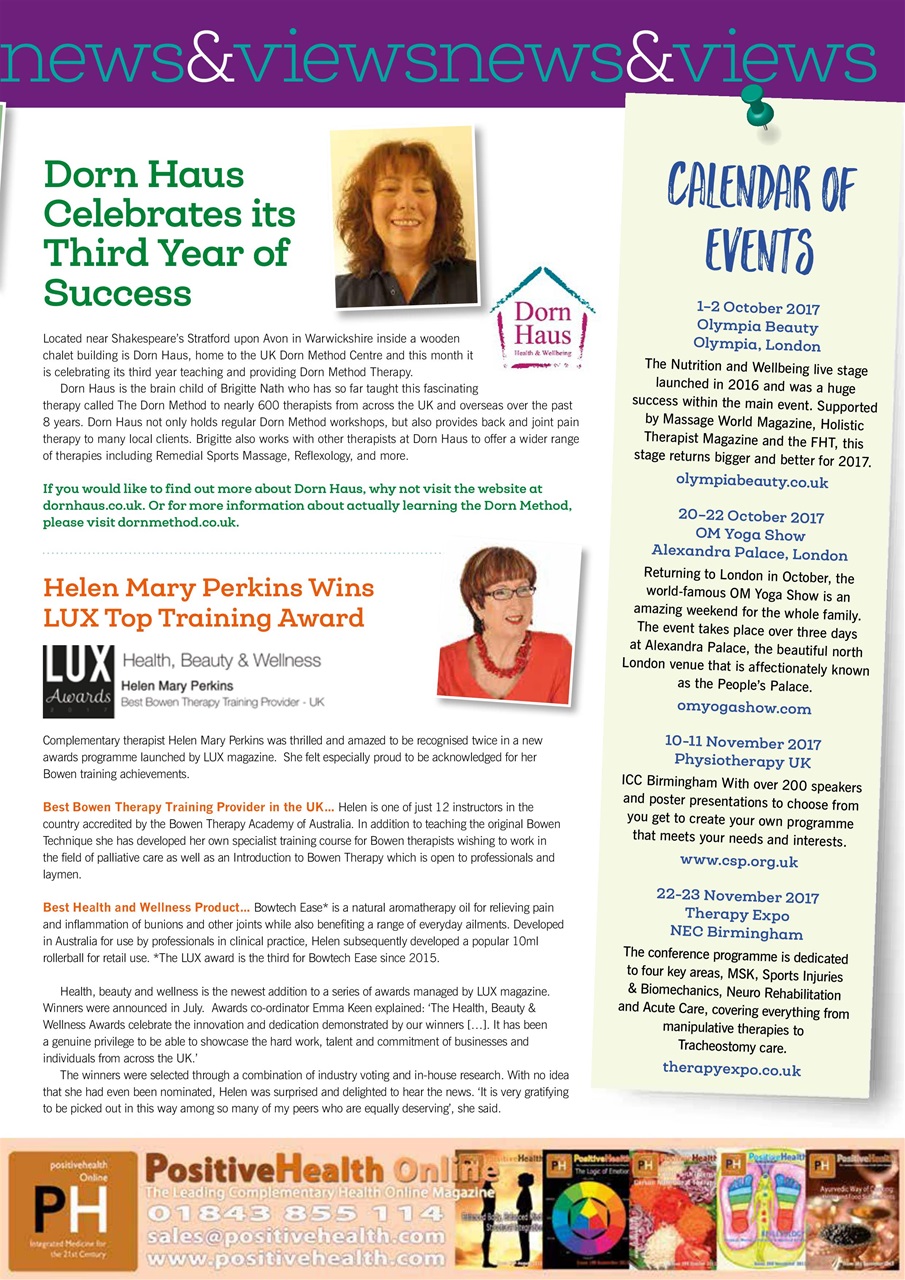 Massage World Preview Pages