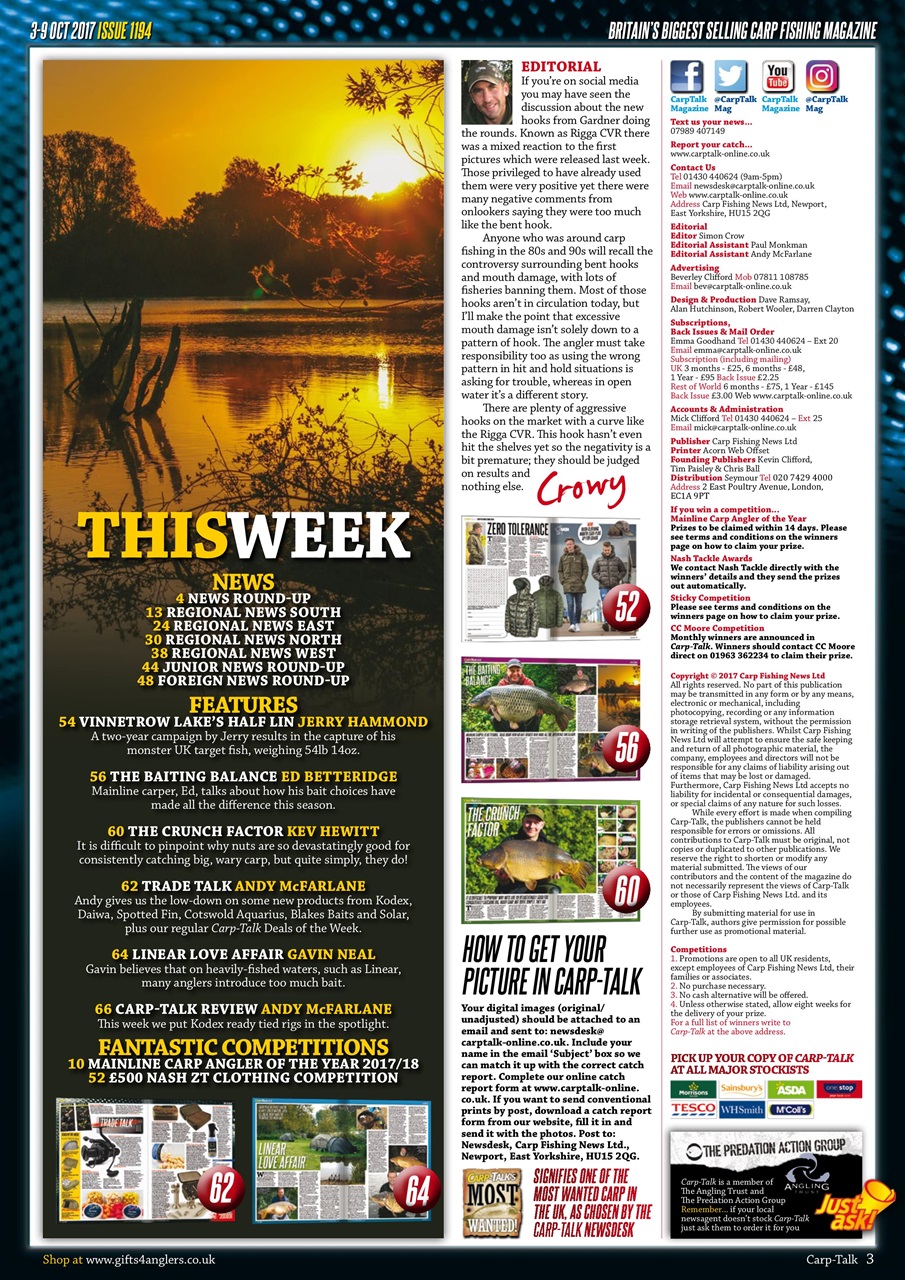 Carp-Talk Preview Pages