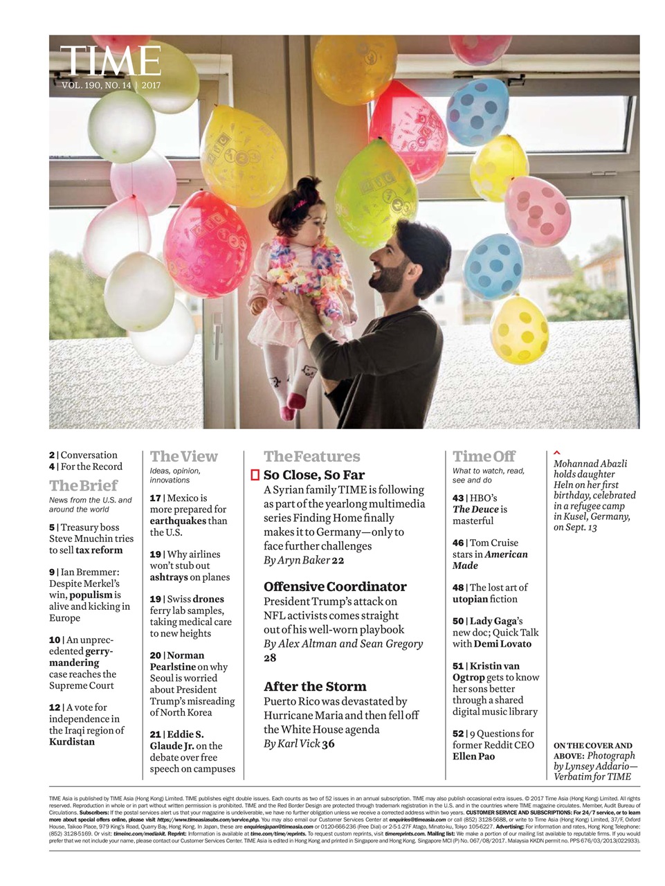 TIME Magazine Europe Preview Pages