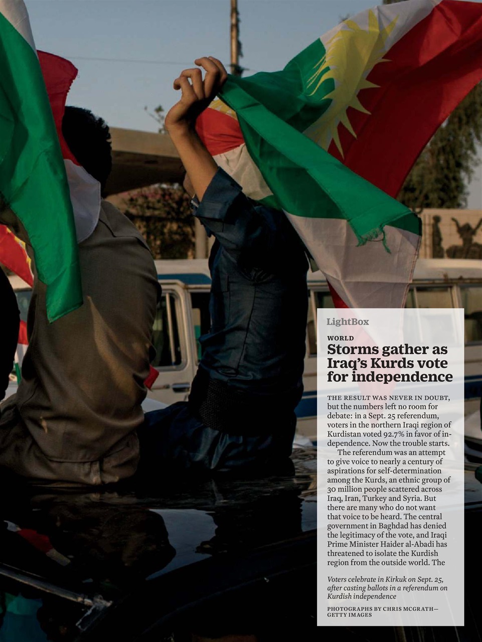 TIME Magazine Europe Preview Pages