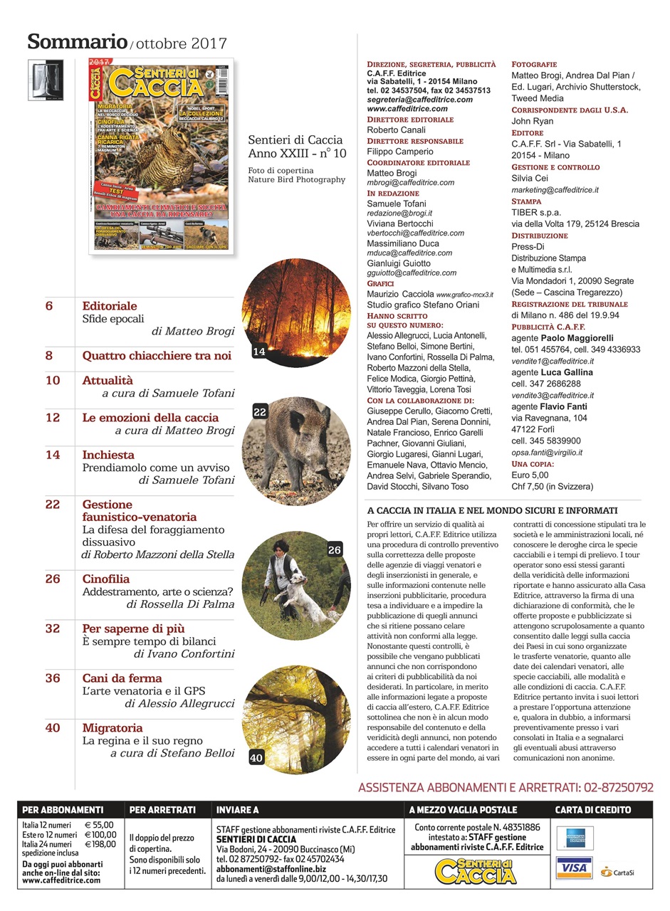 SENTIERI DI CACCIA Preview Pages