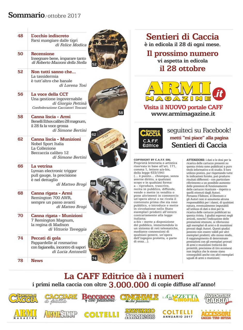 SENTIERI DI CACCIA Preview Pages