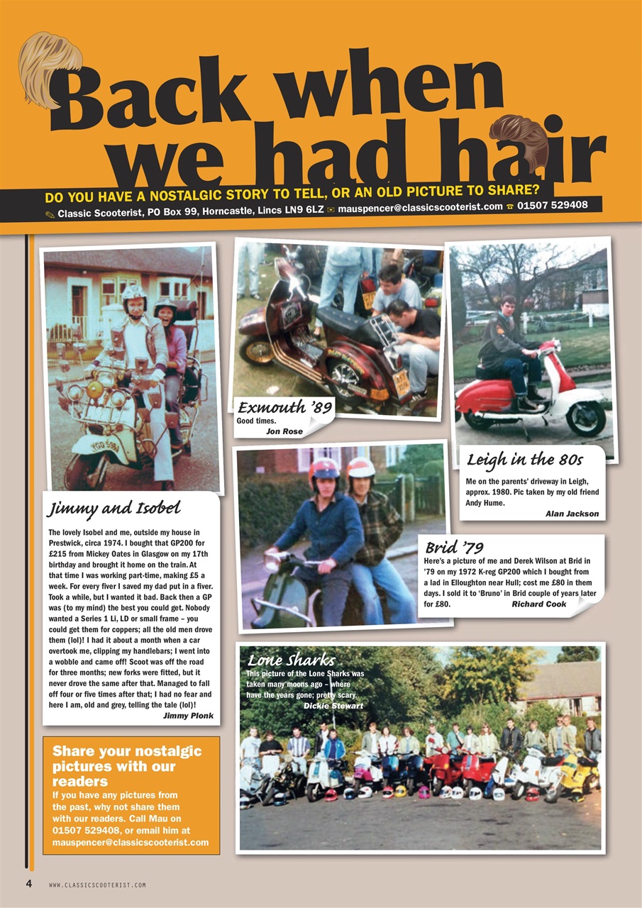 Classic Scooterist Preview Pages