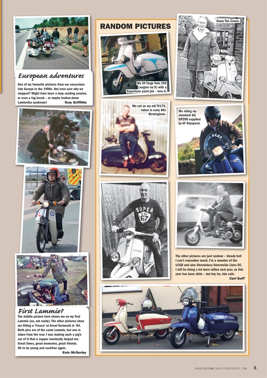 Classic Scooterist Preview Pages