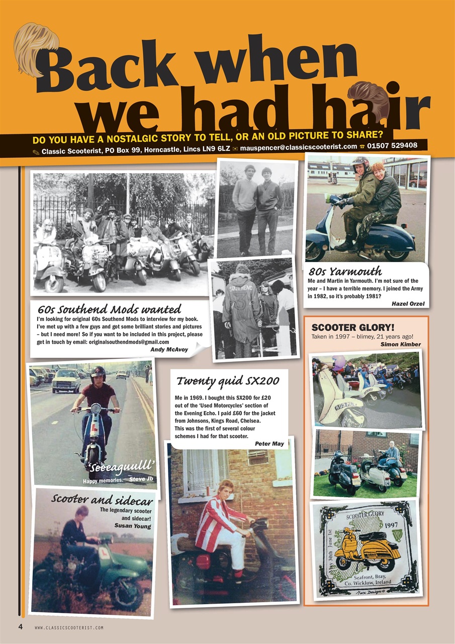 Classic Scooterist Preview Pages