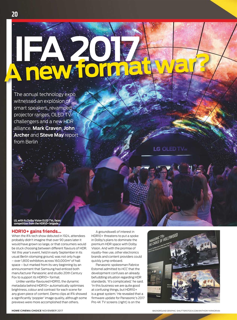 Home Cinema Choice Preview Pages