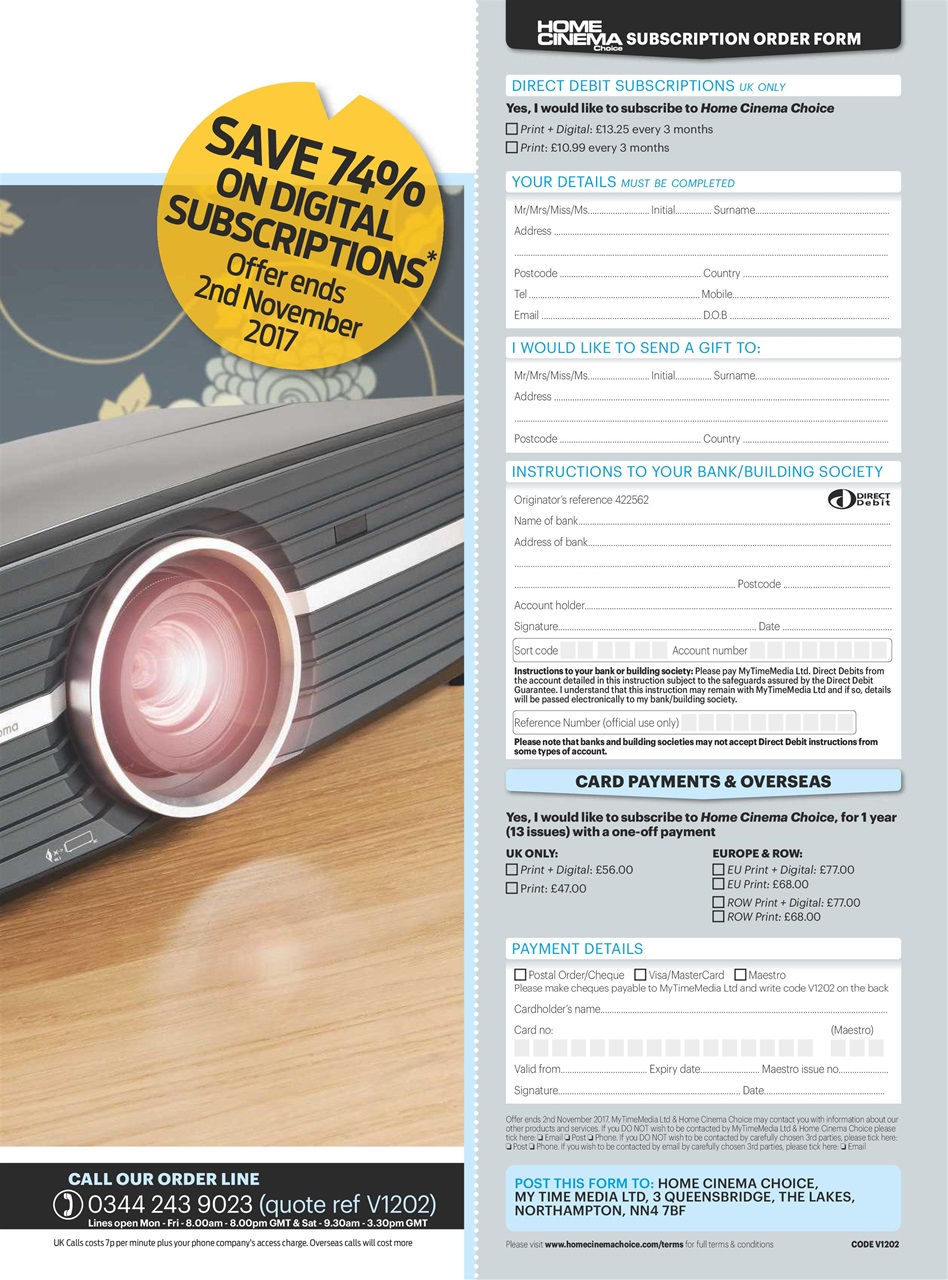 Home Cinema Choice Preview Pages