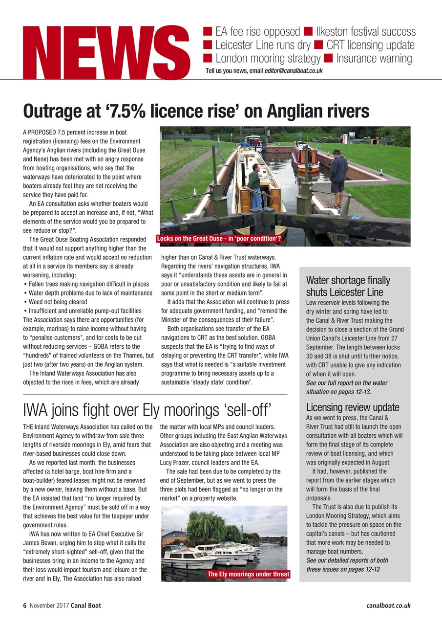 Canal Boat Preview Pages