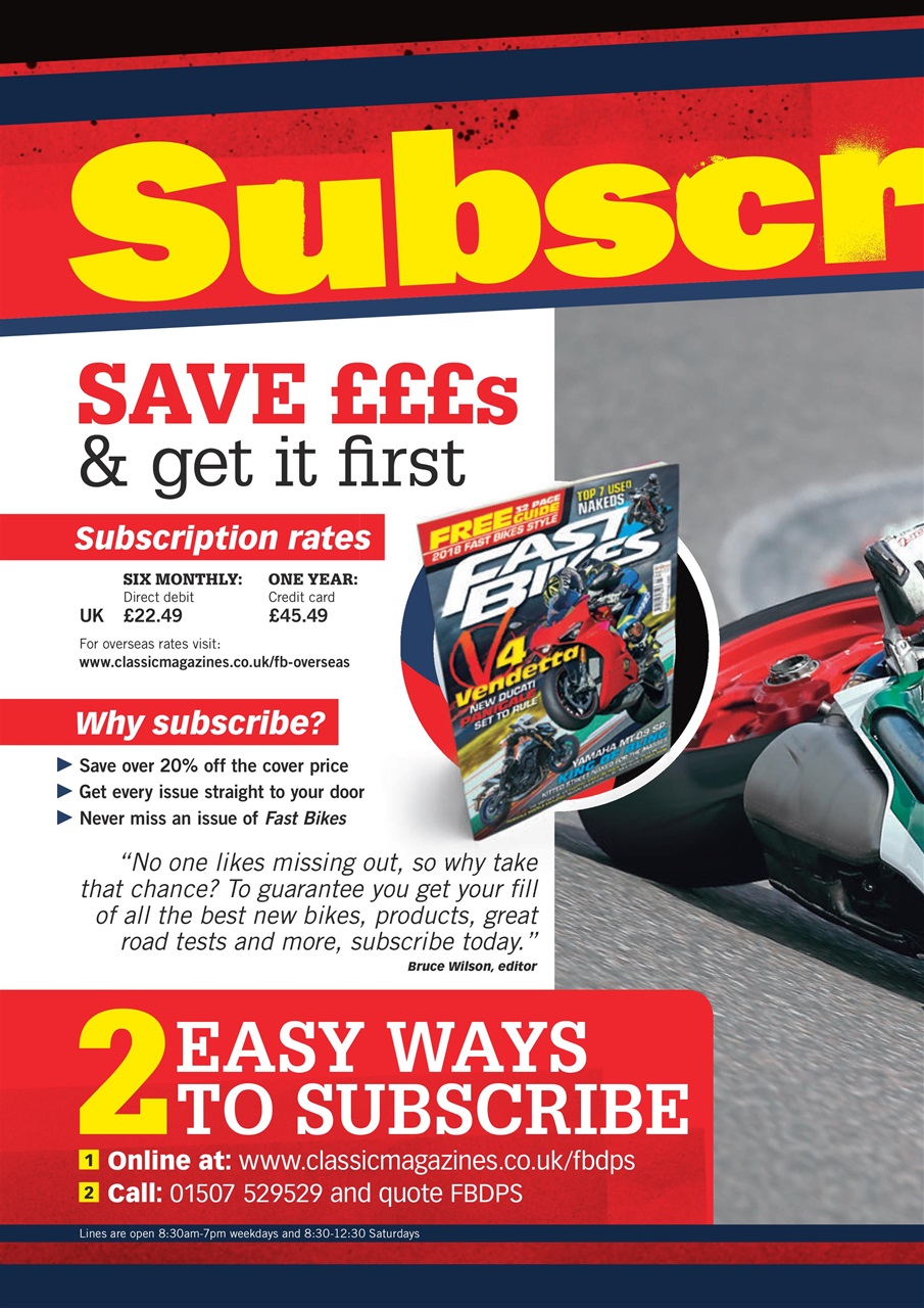 Fast Bikes Preview Pages