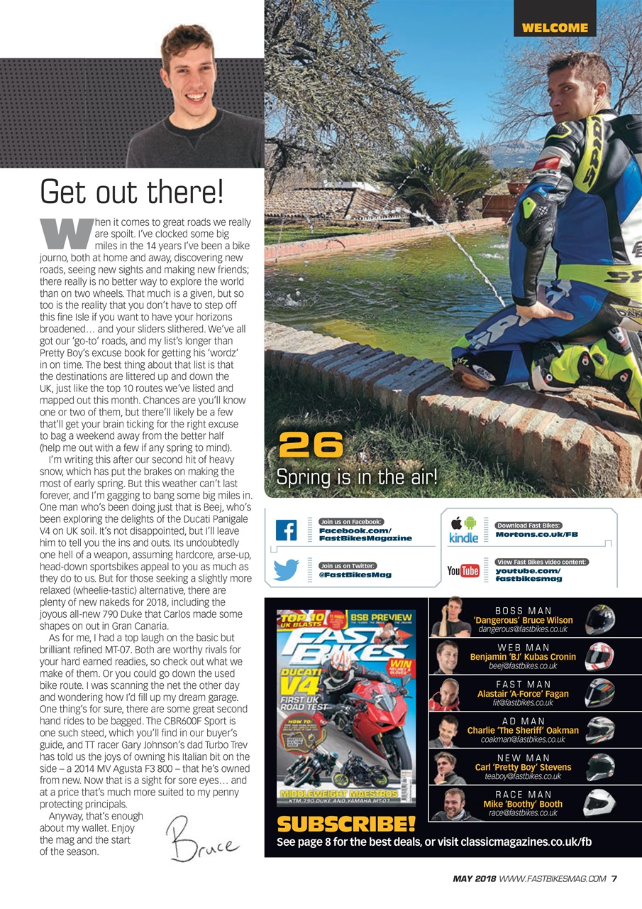 Fast Bikes Preview Pages