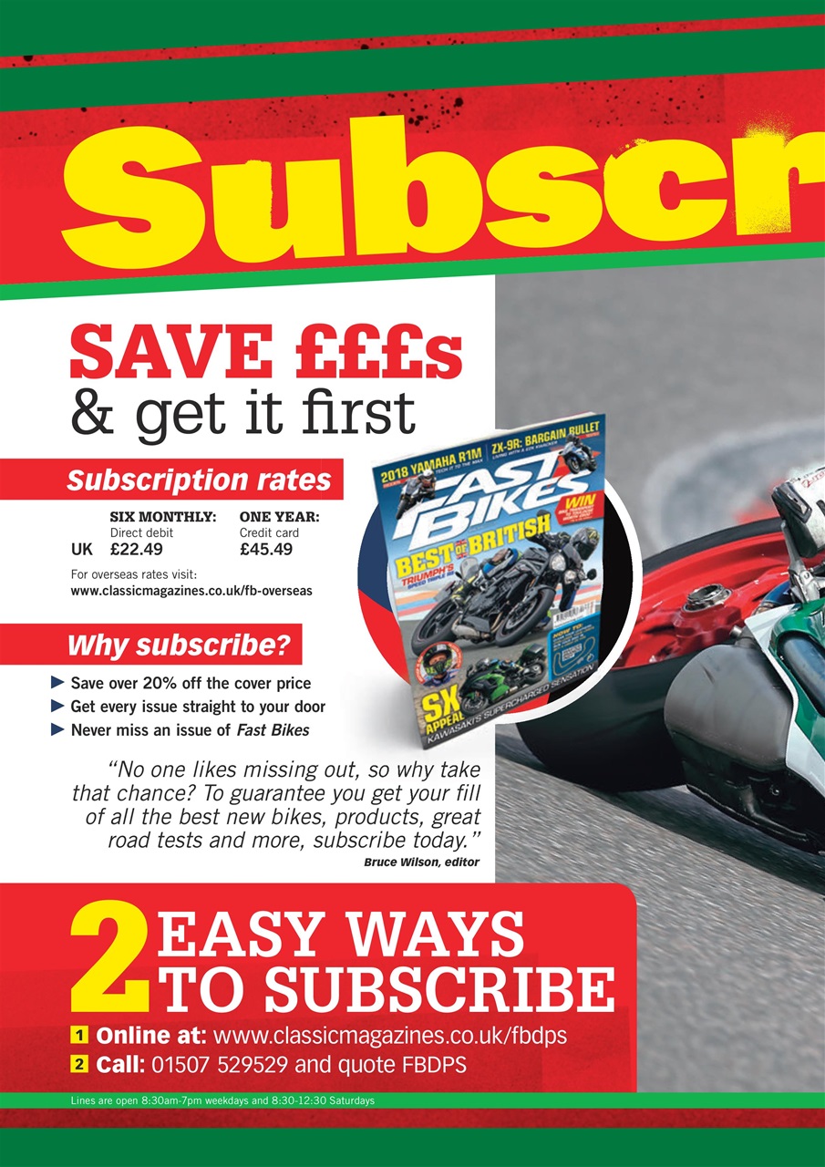 Fast Bikes Preview Pages