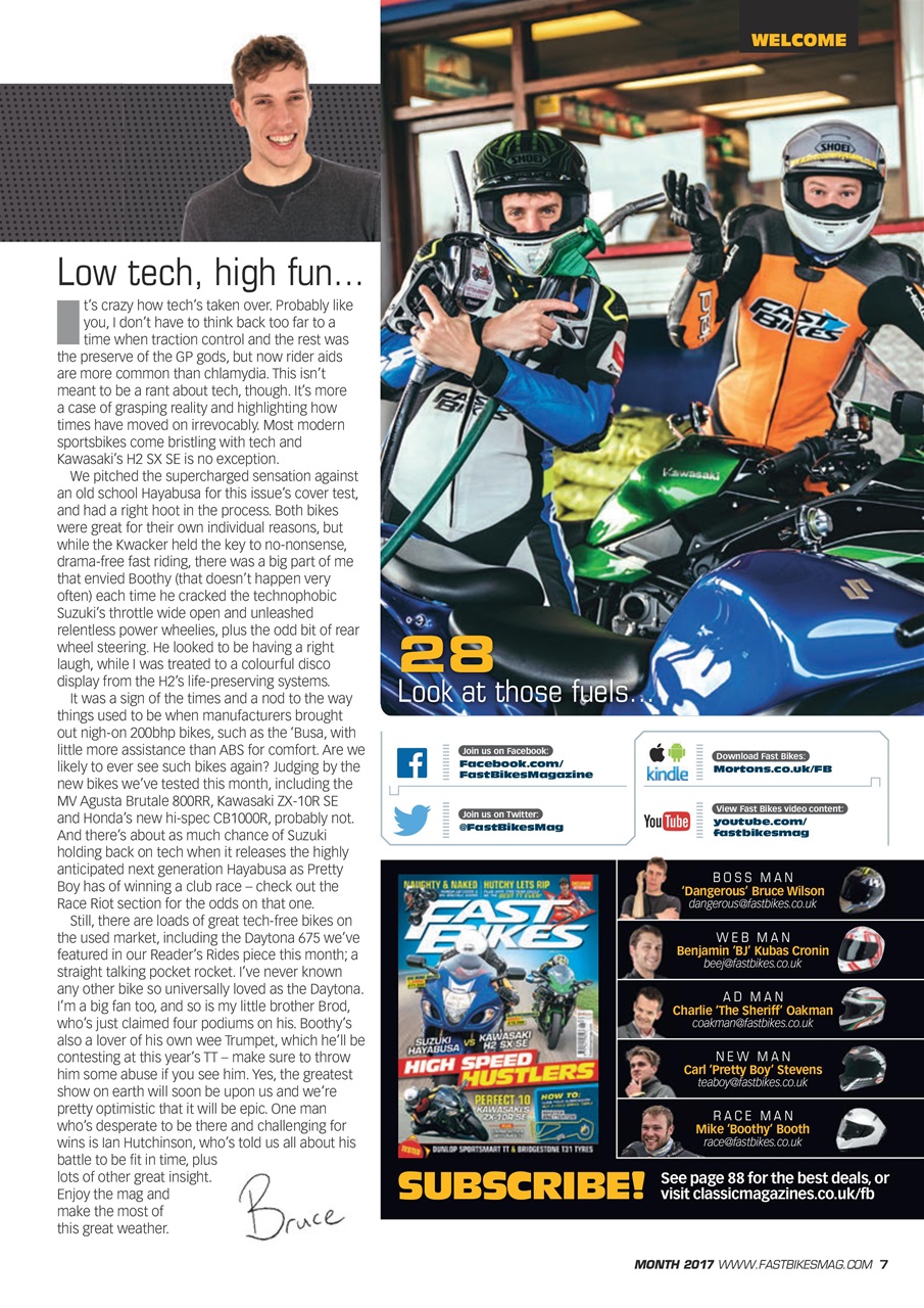 Fast Bikes Preview Pages