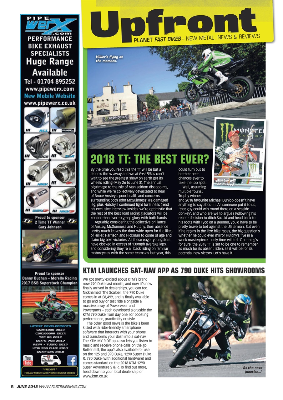 Fast Bikes Preview Pages