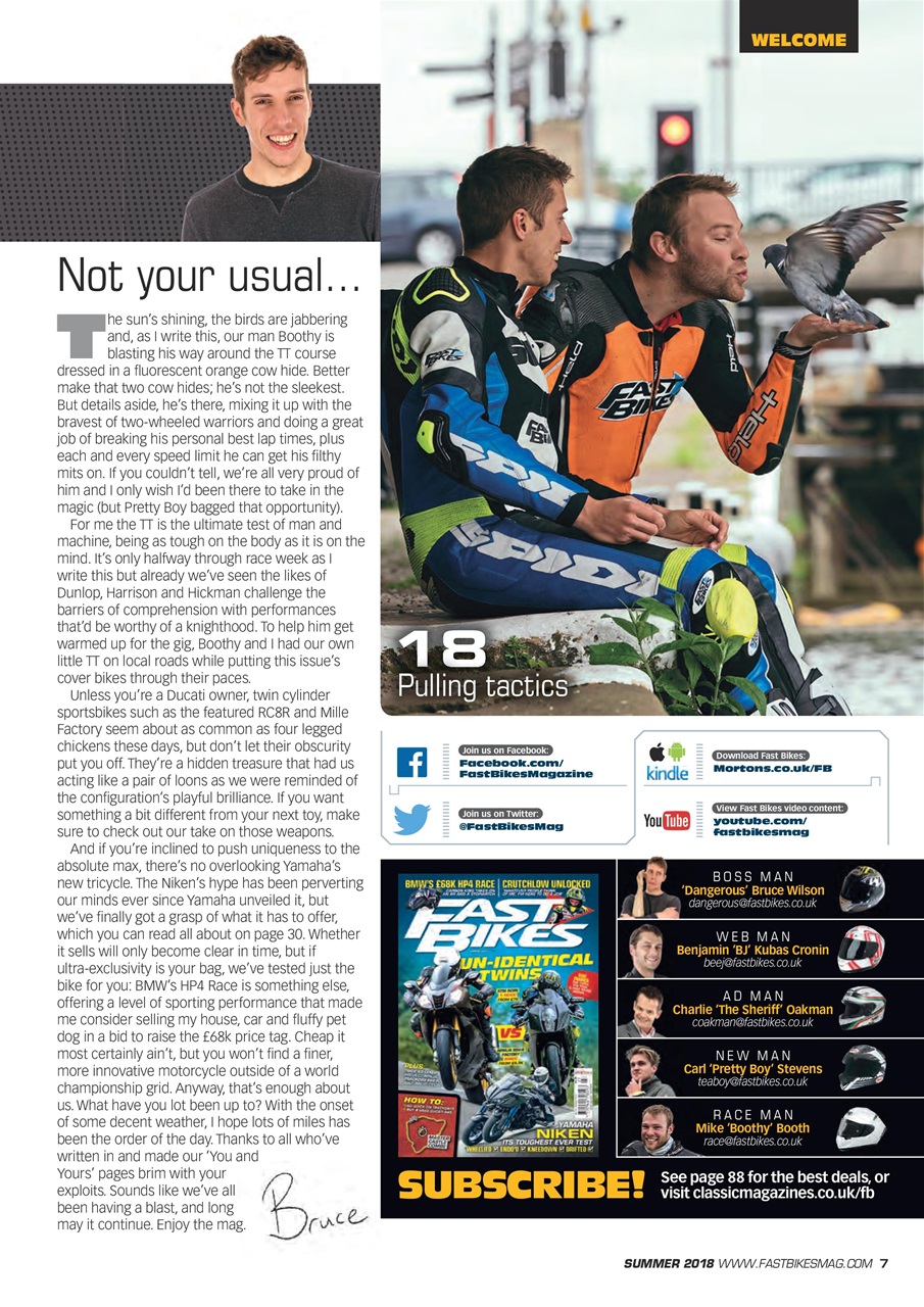 Fast Bikes Preview Pages