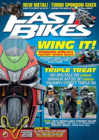 Fast Bikes issue 343 - August 2018