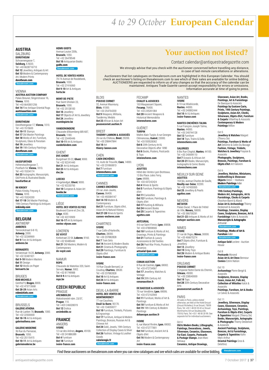 Antiques Trade Gazette Preview Pages