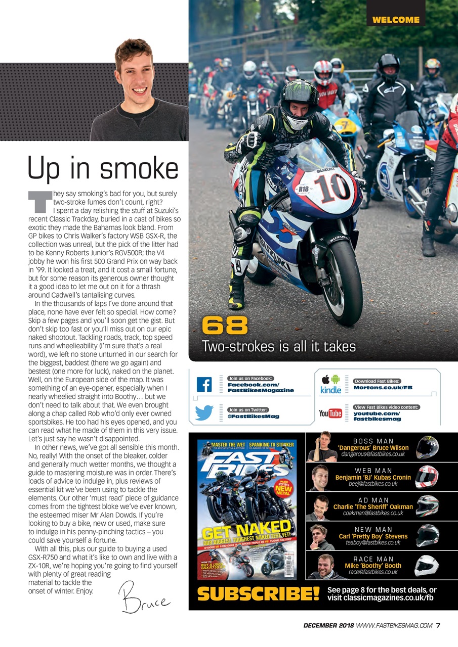 Fast Bikes Preview Pages