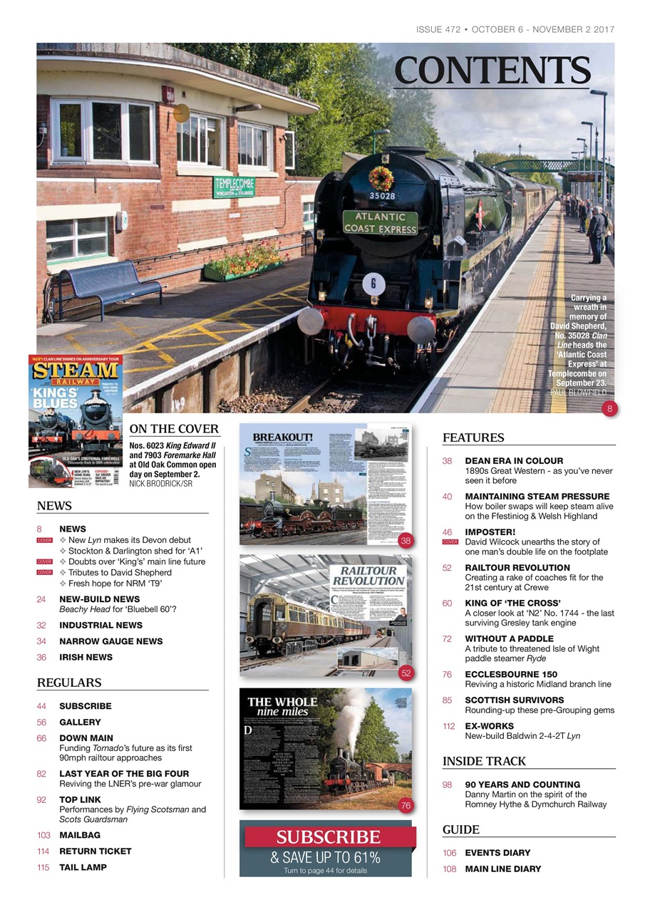 Steam Railway Preview Pages