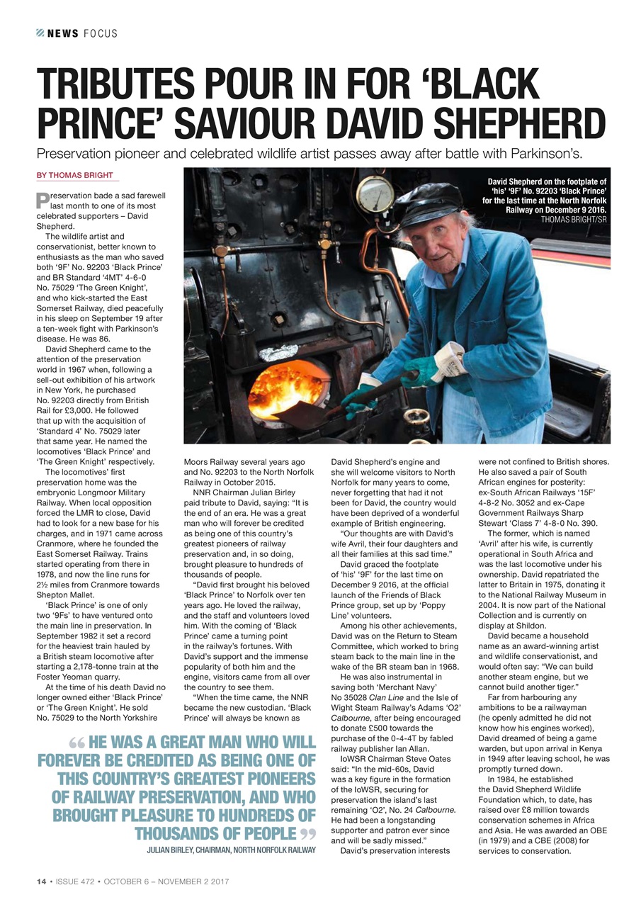 Steam Railway Preview Pages